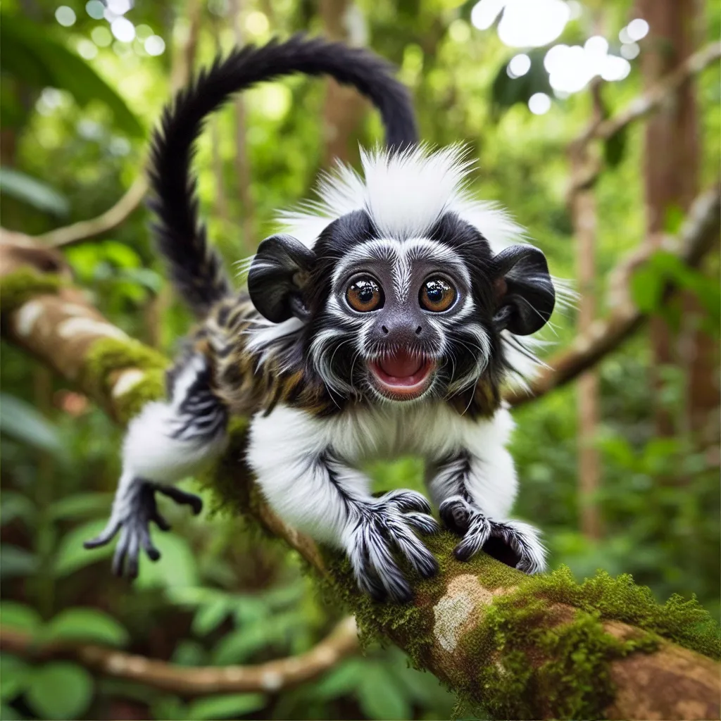 Pied Tamarin